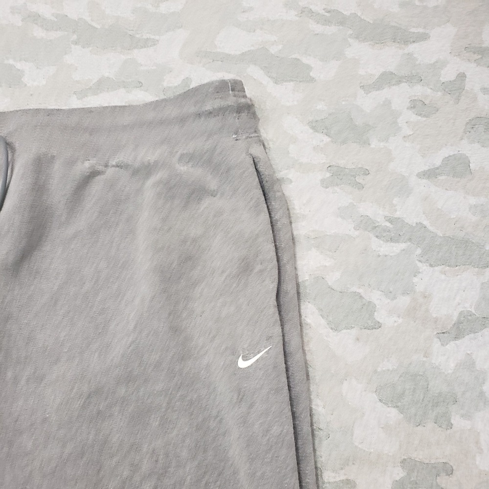 Nike‎ Joggers Womens 4X Gray Dri-Fit Hight Rise Fleece Pockets Drawstring - Picture 3 of 11
